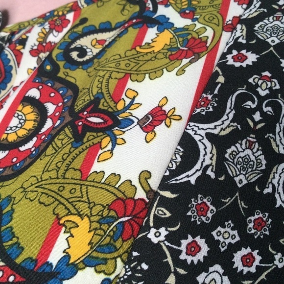 MIIN colourful casual folk dress. - Picture 4 of 11